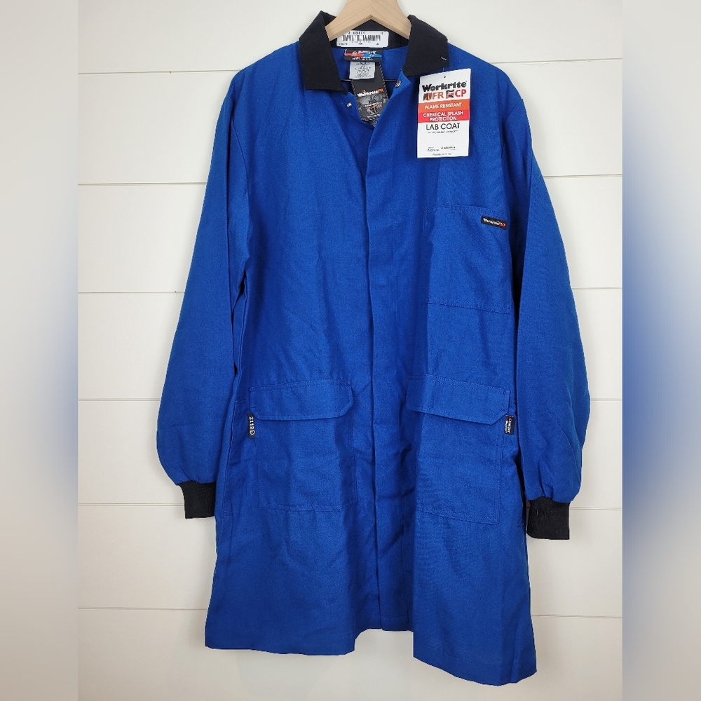 Bulwark Workrite FR/CP Lab Coat, Size Large